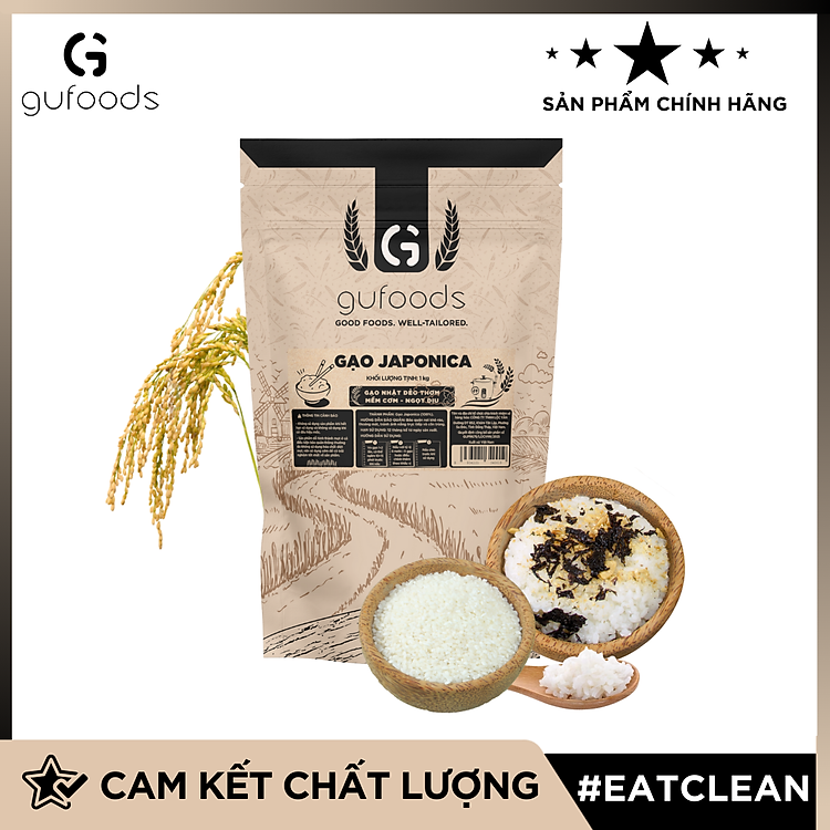 Snack gạo lứt phủ yến mạch socola GUfoods (Hũ 200g)